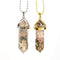 Leopard Skin Jasper Gemstone Pendant Necklace
